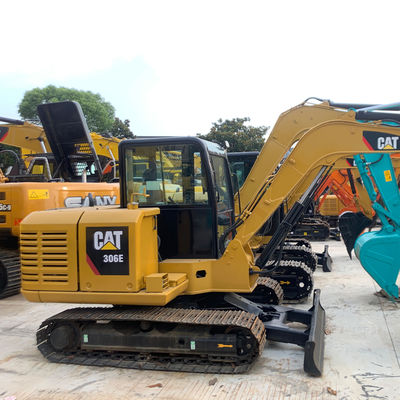 सड़क निर्माण प्रयुक्त उत्खनन CAT306E दूसरा हाथ CAT उत्खनन 5795kg
