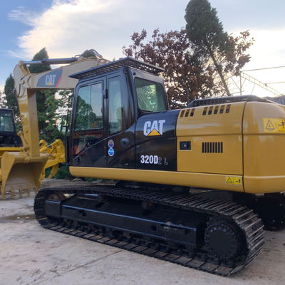 दूसरा हाथ CAT क्रॉलर खुदाई हाइड्रोलिक खुदाई CAT320D2L निर्माण उपकरण