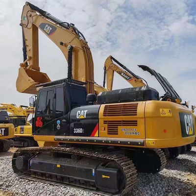 CAT336D हाइड्रोलिक प्रयुक्त CAT खुदाई मशीन मजबूत सेकंड हैंड पृथ्वी ले जाने वाली मशीनरी