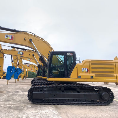 CAT345GC दूसरे हाथ की खुदाई मशीन निर्माण इंजीनियरिंग पुराने खुदाई करने वाले