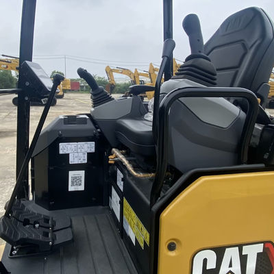 16.1kW प्रयुक्त CAT खुदाई मशीन मिनी खुदाई मशीन Cat301.7 सेकंड हैंड सुचारू संचालन