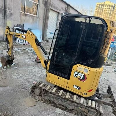 सामग्री हैंडलिंग पुराने मिनी खुदाई खुदाई Cat302 पृथ्वी चल मशीन