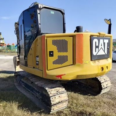 हाइड्रोलिक इस्तेमाल किया मिनी खुदाई खुदाई Cat307 41.5kw मजबूत क्रॉलर खुदाई