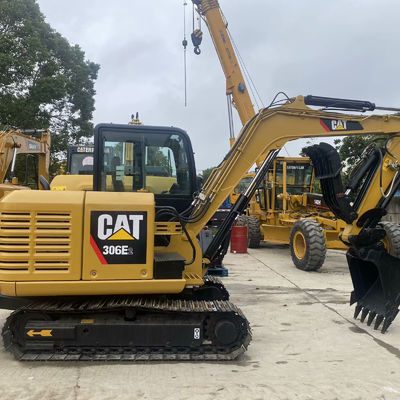सड़क निर्माण के लिए प्रयुक्त खनिक Cat306E2 34.7kw