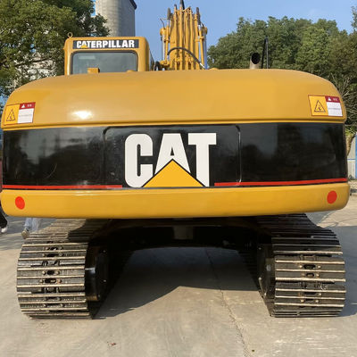 10T CAT320C प्रयुक्त निर्माण मशीनरी दूसरा हाथ क्रॉलर कैटरपिलर खुदाई 110kw