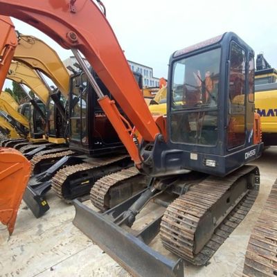 कृषि भूमि प्रयुक्त मिनी उत्खनन उपकरण DOOSAN 55 क्रॉलर उत्खनन निर्माण उपकरण