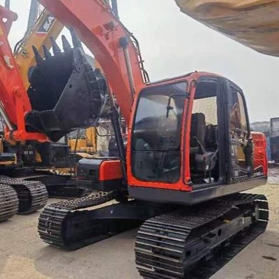 प्रयुक्त Doosan DH140 12 टन क्रॉलर खुदाई पुरानी पृथ्वी चल मशीन