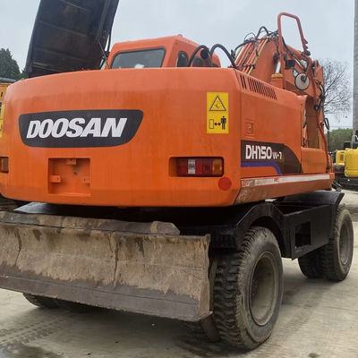 सेकंड हैंड मूल खुदाई खुदाई उपकरण DOOSAN 150W-7 39.7kW