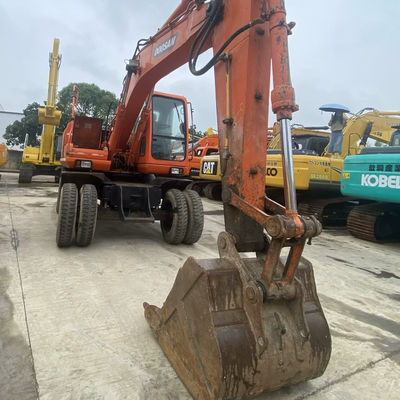सेकंड हैंड मूल खुदाई खुदाई उपकरण DOOSAN 150W-7 39.7kW