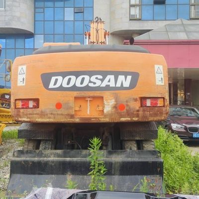 Doosan 210w प्रयुक्त निर्माण उपकरण हाइड्रोलिक क्रॉलर खुदाई 19800 Kg