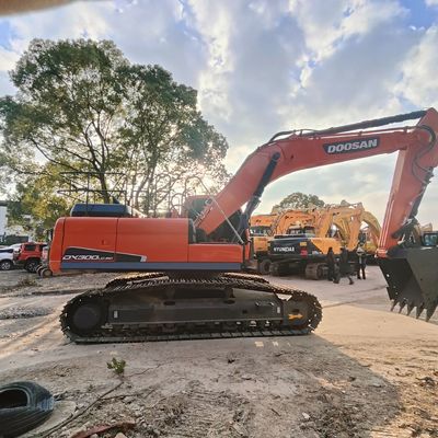 प्रयुक्त बड़ी खुदाई खुदाई DOOSAN DH300 हाइड्रोलिक खुदाई मशीन दूसरा हाथ