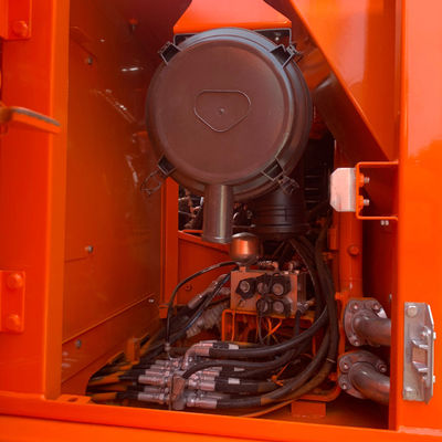 1900 आरपीएम प्रयुक्त डूसन खुदाई मशीन DX225LC-9C निर्माण उपकरण 21800kg