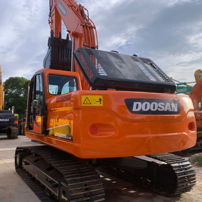 1900 आरपीएम प्रयुक्त डूसन खुदाई मशीन DX225LC-9C निर्माण उपकरण 21800kg