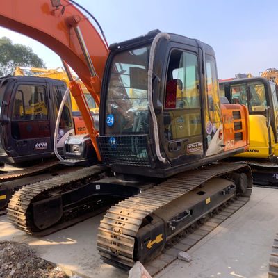 93 KW प्रयुक्त खुदाई मशीन खुदाई करनेवाला Hitachi Zx120 सेकंड हैंड क्रॉलर प्रकार खुदाई मशीन