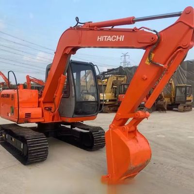 HITACHI 60 प्रयुक्त मिनी उत्खनन दूसरा हाथ छोटा क्रॉलर उत्खनन