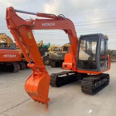 HITACHI 60 प्रयुक्त मिनी उत्खनन दूसरा हाथ छोटा क्रॉलर उत्खनन