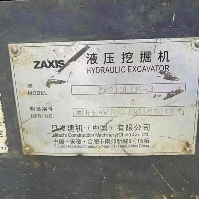 विध्वंस कार्य के लिए मिनी हाइड्रोलिक प्रयुक्त उत्खनन खुदाई HITACHI Zax210