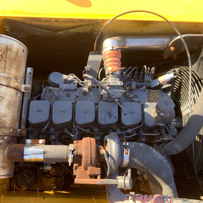 HYUNDAI 210W-7 पुराने पहिया खुदाई मशीन, खनन के लिए इस्तेमाल किया निर्माण उपकरण 124KW