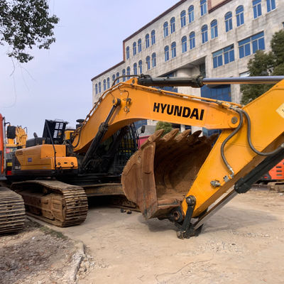 हाइड्रोलिक बड़े प्रयुक्त खुदाई HYUNDAI 520L-9 क्रॉलर प्रकार 52170kg
