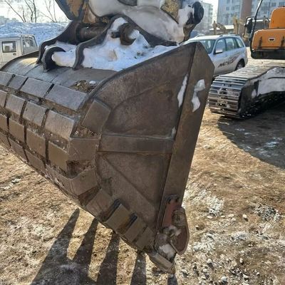 पीला हुंडई 305 प्रयुक्त उत्खनन खुदाई 198kw 1900rpm सेकंड हैंड निर्माण मशीन