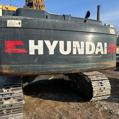 पीला हुंडई 305 प्रयुक्त उत्खनन खुदाई 198kw 1900rpm सेकंड हैंड निर्माण मशीन