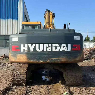 प्रयुक्त हाइड्रोलिक खुदाई खुदाई Hyundi 20900kg 125KW पुराने पृथ्वी चल खुदाई