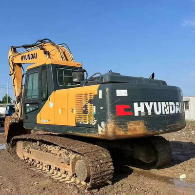 प्रयुक्त हाइड्रोलिक खुदाई खुदाई Hyundi 20900kg 125KW पुराने पृथ्वी चल खुदाई