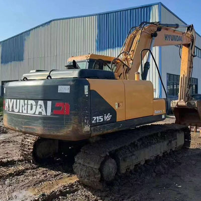 प्रयुक्त हाइड्रोलिक खुदाई खुदाई Hyundi 20900kg 125KW पुराने पृथ्वी चल खुदाई