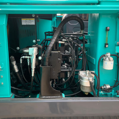 7000 किलोग्राम हाइड्रोलिक प्रयुक्त खुदाई Kobleco Sk75 41kw निर्माण के लिए खुदाई