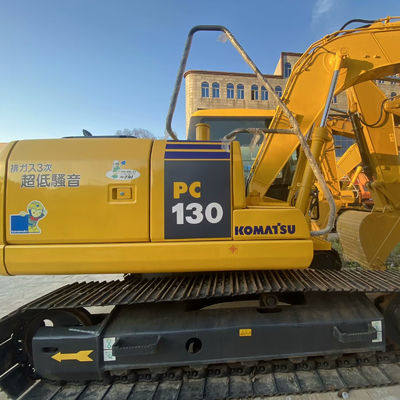 प्रयुक्त मिनी उत्खनन Komatsu Pc130 निर्माण के लिए दूसरे हाथ उत्खनन उपकरण