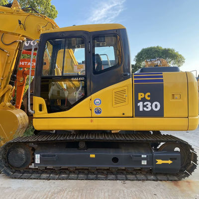 प्रयुक्त मिनी उत्खनन Komatsu Pc130 निर्माण के लिए दूसरे हाथ उत्खनन उपकरण