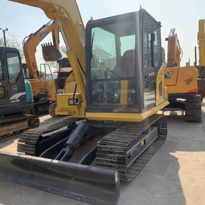 औद्योगिक हाइड्रोलिक प्रयुक्त मिनी खुदाई खुदाई Komatsu 70 6500 KG भारी शुल्क