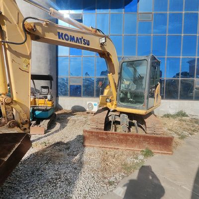 औद्योगिक हाइड्रोलिक प्रयुक्त मिनी खुदाई खुदाई Komatsu 70 6500 KG भारी शुल्क