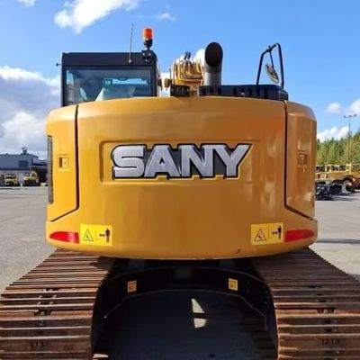 मिनी हाइड्रोलिक प्रयुक्त सैनी खुदाई मशीन SANY155U पुरानी निर्माण खुदाई मशीन