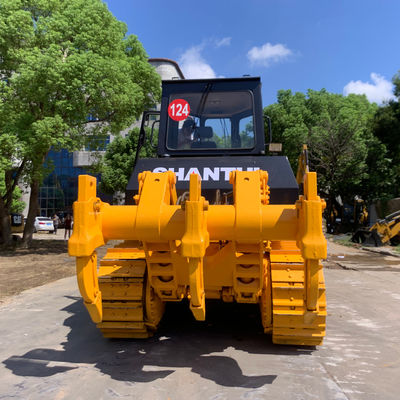 SHANTUI SD22 प्रयुक्त हाइड्रोलिक क्रॉलर बुलडोजर 23400kg निर्माण के लिए