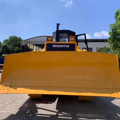 SHANTUI SD22 प्रयुक्त हाइड्रोलिक क्रॉलर बुलडोजर 23400kg निर्माण के लिए