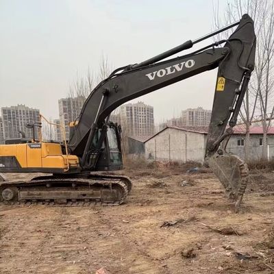 66kW हाइड्रोलिक इस्तेमाल किया खुदाई खुदाई VOLVO 200D निर्माण उपकरण