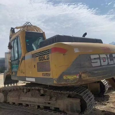 हाइड्रोलिक प्रयुक्त खुदाई खुदाई SDLG 205 119kW खनन संचालन के लिए