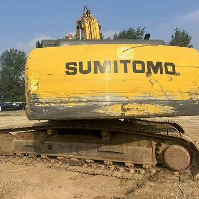 24600 किलोग्राम SUMITOMO SH240 इस्तेमाल किया खुदाई करने वाला निर्माण के लिए दूसरा हाथ खुदाई मशीन