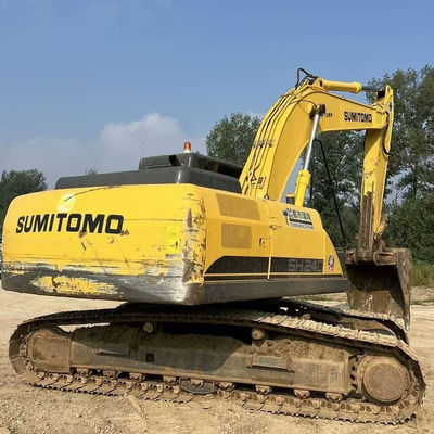24600 किलोग्राम SUMITOMO SH240 इस्तेमाल किया खुदाई करने वाला निर्माण के लिए दूसरा हाथ खुदाई मशीन