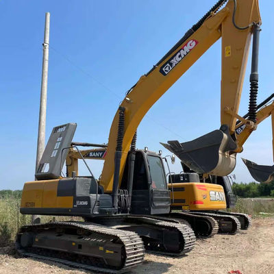 89KW प्रयुक्त हाइड्रोलिक खुदाई XCMG XE215 दूसरा हाथ भारी निर्माण उपकरण