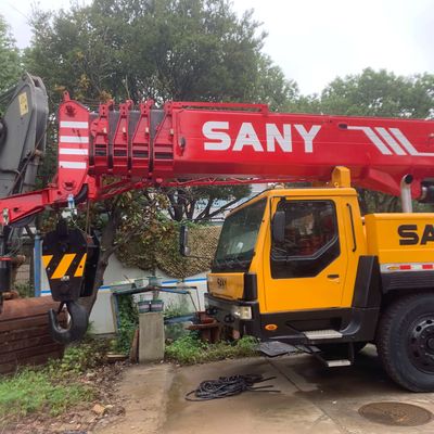 कृषि Sany 750 प्रयुक्त क्रेन 75 टन क्षमता ट्रक घुड़सवार प्रकार