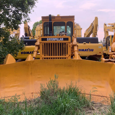 खनन निर्माण प्रयुक्त बुलडोजर CAT D7G हाइड्रोलिक नियंत्रण 202hp