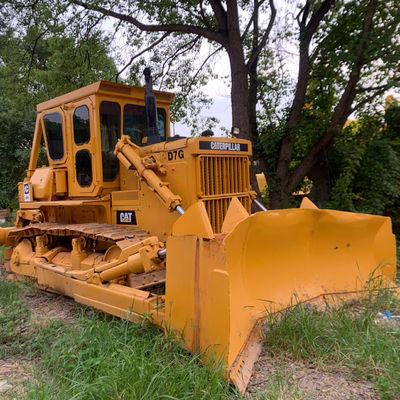 खनन निर्माण प्रयुक्त बुलडोजर CAT D7G हाइड्रोलिक नियंत्रण 202hp