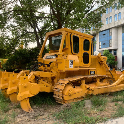 डीजल इंजन प्रयुक्त कैटरपिलर बुलडोजर CAT D7G डोजर 150kW एर्गोनोमिक डिजाइन