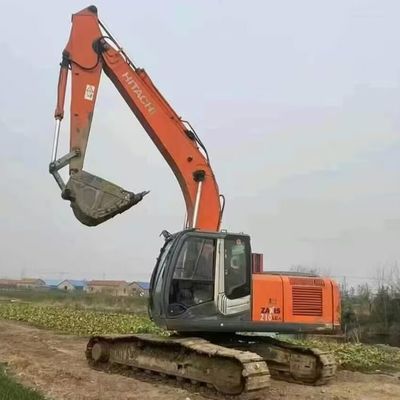 ईंधन कुशल प्रयुक्त उत्खनन खुदाई HITACHI Zax120 सेकंड हैंड निर्माण मशीन